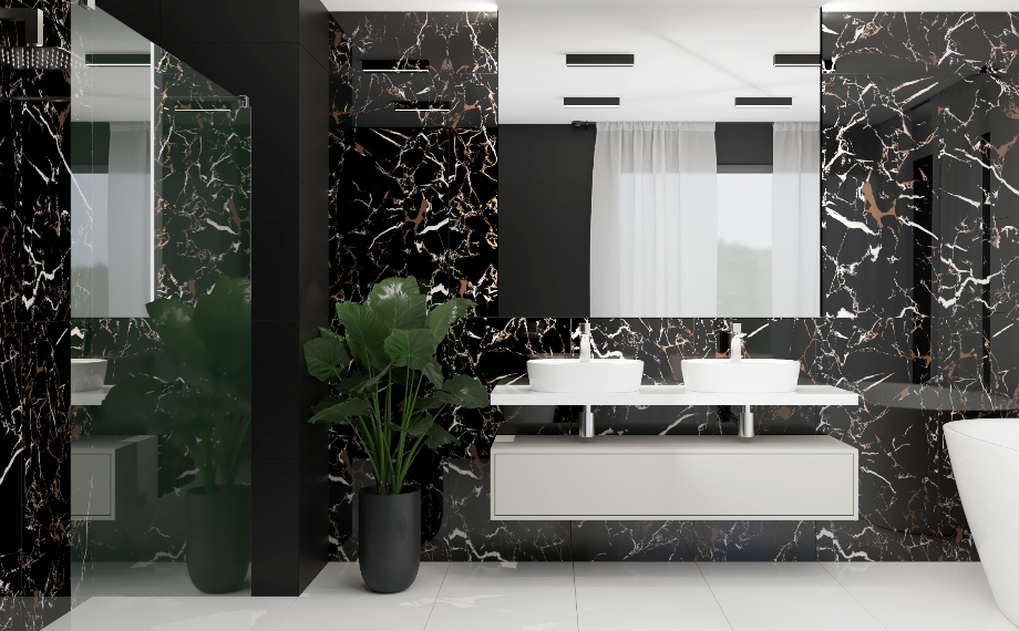 THUNDER BLACK 60X120 ARANŻACJA