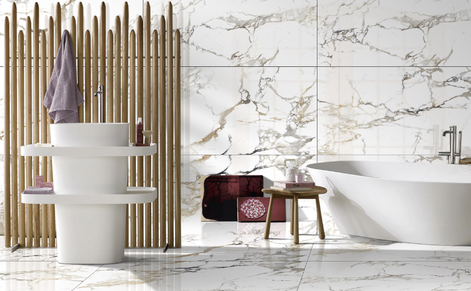 CARRARA GOLD 60X120 ARANŻACJA