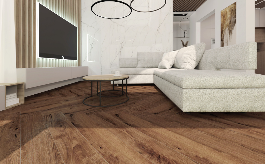 LUX MARRON 20X120 ARANŻACJA