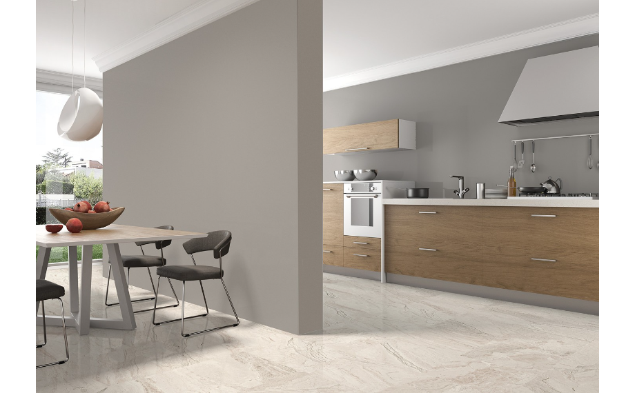 EARTHSONG WHITE 60X60 ARANŻACJA