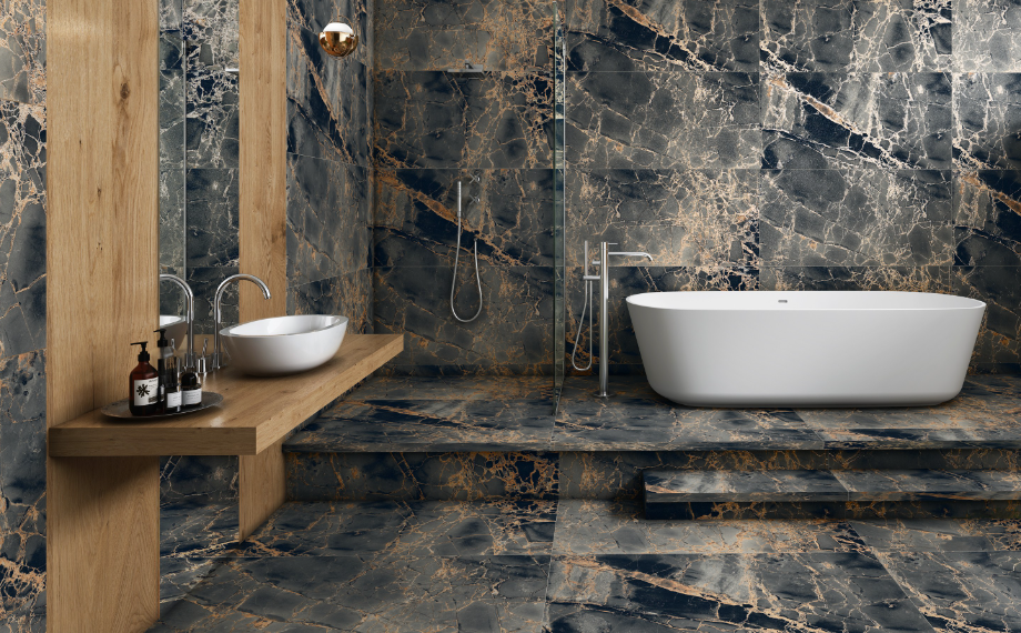 KAZAN GOLD BLACK 60X120 ARANŻACJA