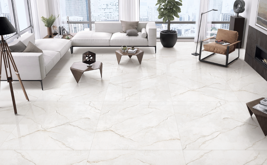 QUADRA ROSALIO BIANCO 120X120 ARANŻACJA