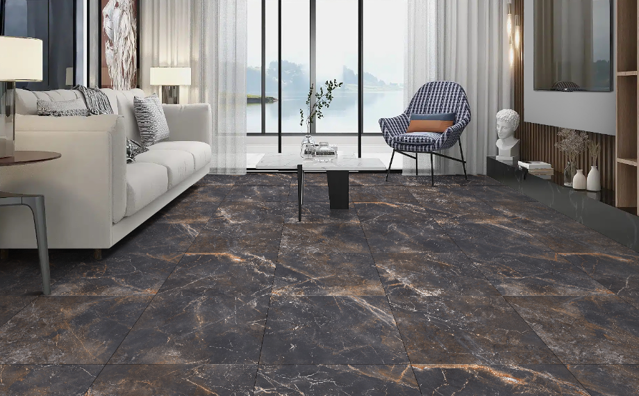 VISBI BLACK 60X60 ARANŻACJA